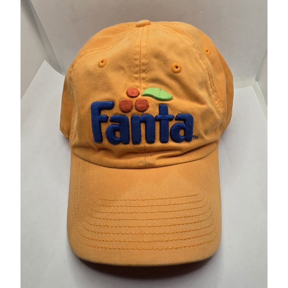 Coke Coca Cola American Needle Fanta Orange Embroidered Baseball Cap Adjustable